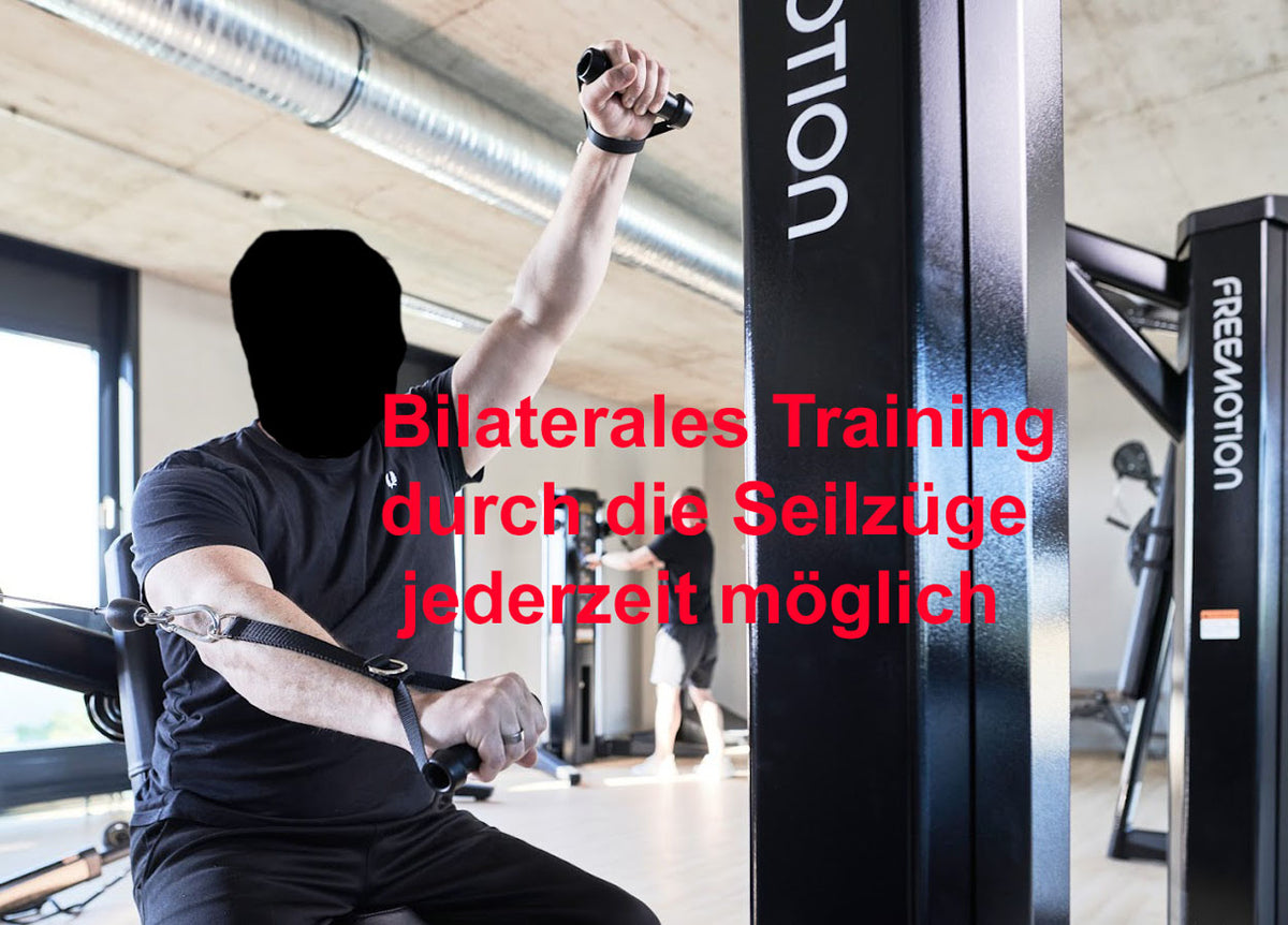 Freemotion Genesis Kraftgeräte Set, 10 Bilaterale Kabelzug Fitnessgeräte, Baujahr 2019 und 2020 - auch als Zirkel nutzbar, Made in USA - gebraucht - Neuwertiger Zustand