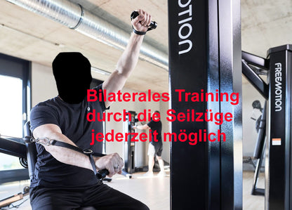 Freemotion Genesis Kraftgeräte Set, 10 Bilaterale Kabelzug Fitnessgeräte, Baujahr 2019 und 2020 - auch als Zirkel nutzbar, Made in USA - gebraucht - Neuwertiger Zustand