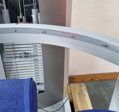 Frei Genius Eco Rumpfrotator, Rotary Torso, Rotationsmaschine, MPG, Twister, seitliche Bauchmuskeln, Rahmenfarbe Silber, gebraucht - überholter Zustand