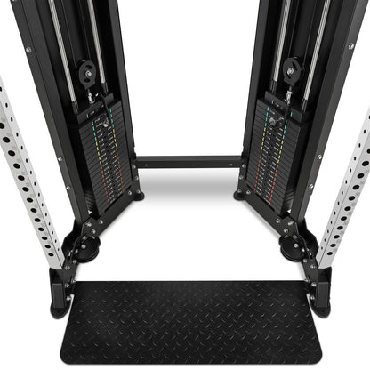 ATX Kabelzugstation - Rack mit 2 x 90 kg Steckgewichten und Zubehör!
