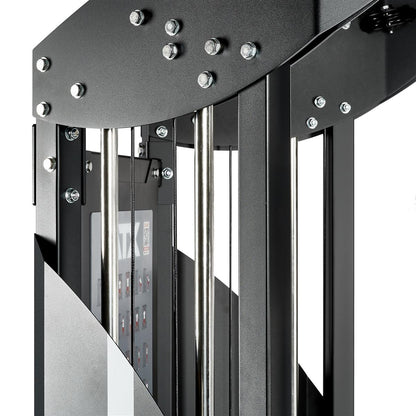 ATX Kabelzugstation - Rack mit 2 x 90 kg Steckgewichten und Zubehör!