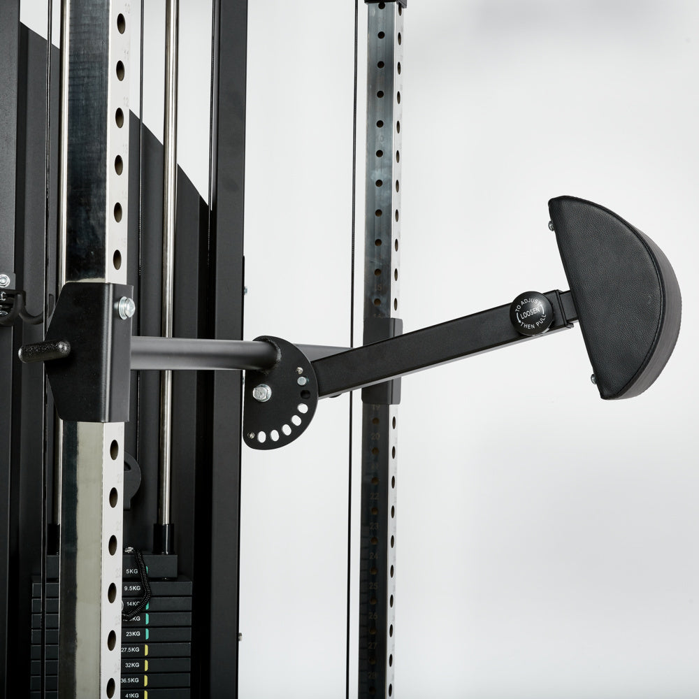 ATX Kabelzugstation - Rack mit 2 x 90 kg Steckgewichten und Zubehör!