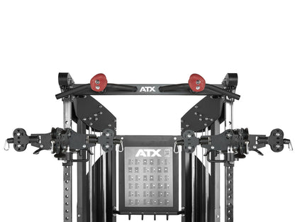ATX Kabelzugstation - Rack mit 2 x 90 kg Steckgewichten und Zubehör!