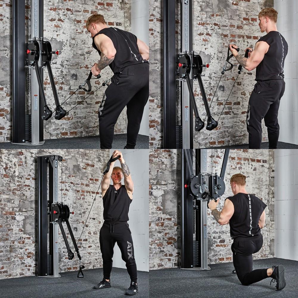 ATX Multi Zugstation - Functional Trainer - zur Wandbefestigung