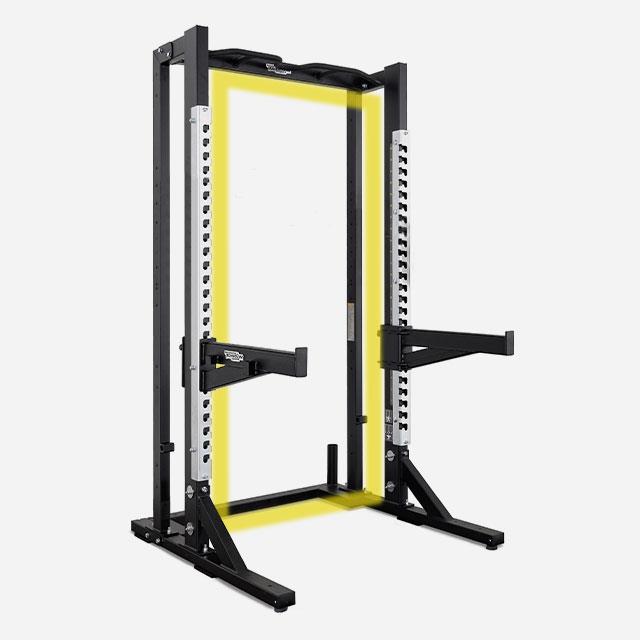 Technogym Olympic Half Rack, Ähnlich Power Rack bzw Cage, Pure Strength Serie, gebraucht - überholter Zustand