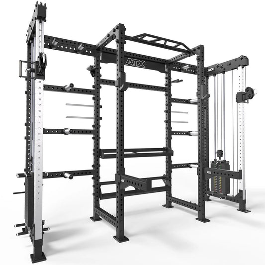 ATX Cable Cross Rack mit 2 x 90 kg Steckgewichten und vielen Extras