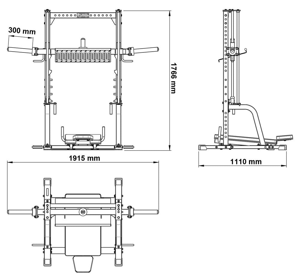 ATX Vertical Leg Press