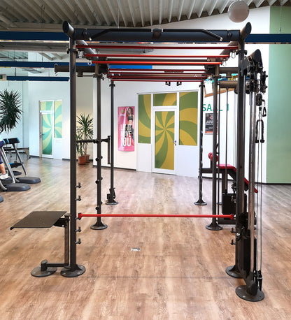 Gym80 IronQube L - Functional Turm, Tower 4446, Farbe Anthrazit Matt, Erst 3 Jahre alt, Top Zustand, gebraucht
