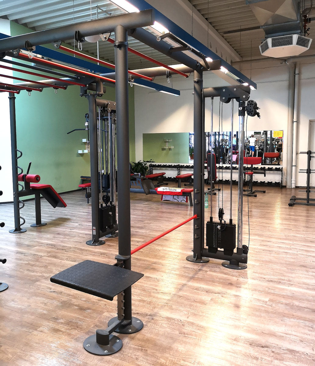 Gym80 IronQube L - Functional Turm, Tower 4446, Farbe Anthrazit Matt, Erst 3 Jahre alt, Top Zustand, gebraucht