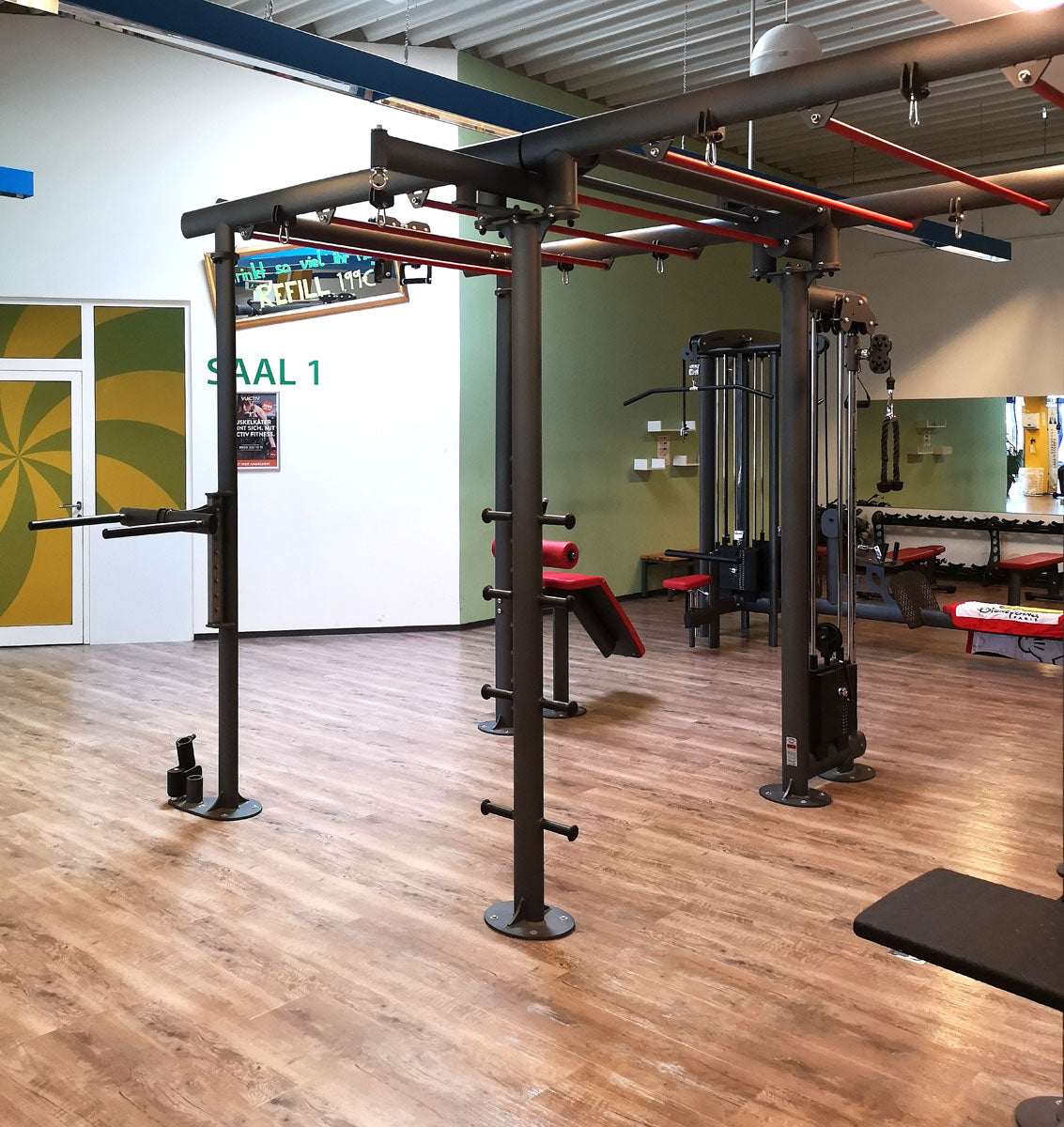 Gym80 IronQube L - Functional Turm, Tower 4446, Farbe Anthrazit Matt, Erst 3 Jahre alt, Top Zustand, gebraucht