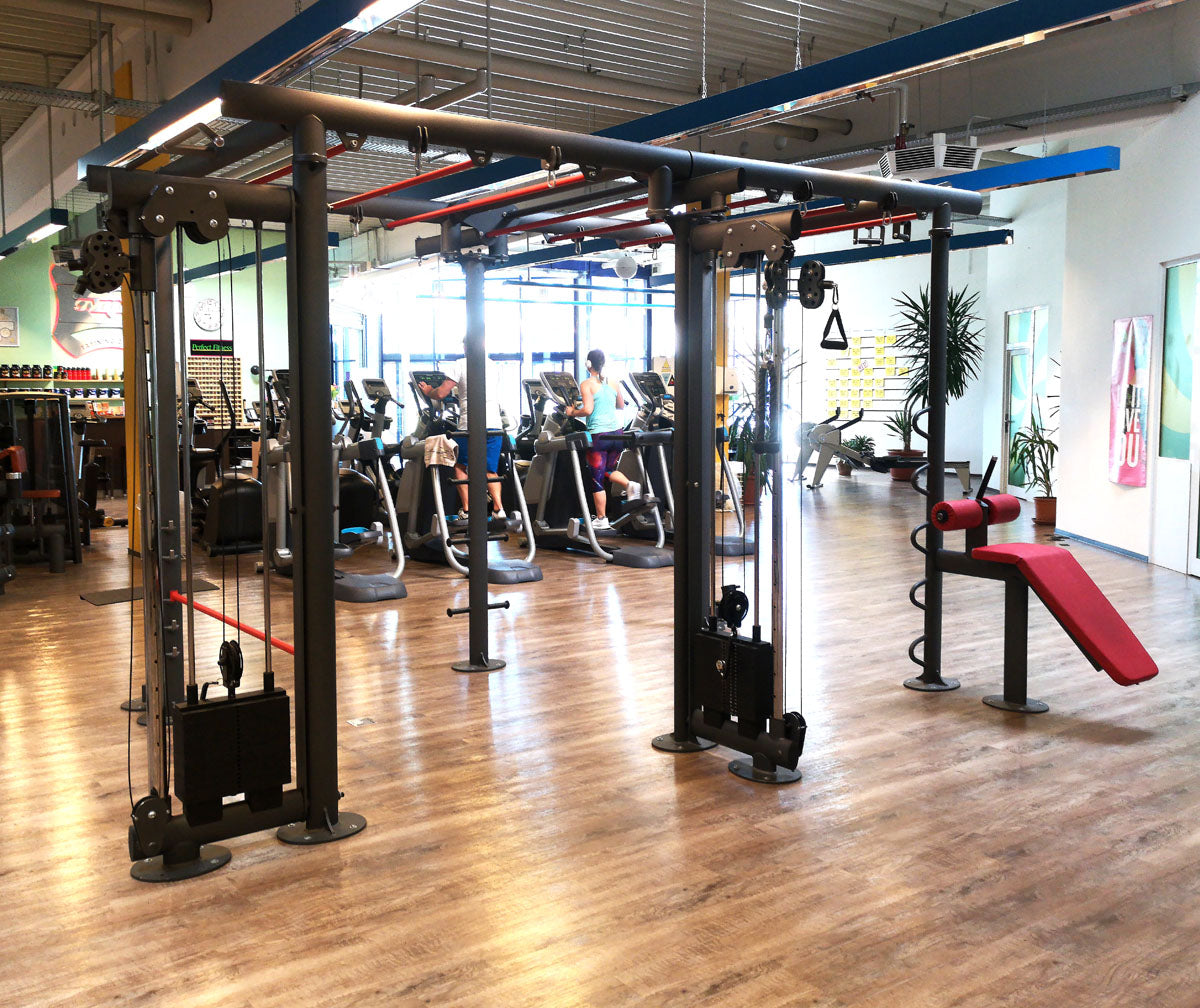 Gym80 IronQube L - Functional Turm, Tower 4446, Farbe Anthrazit Matt, Erst 3 Jahre alt, Top Zustand, gebraucht