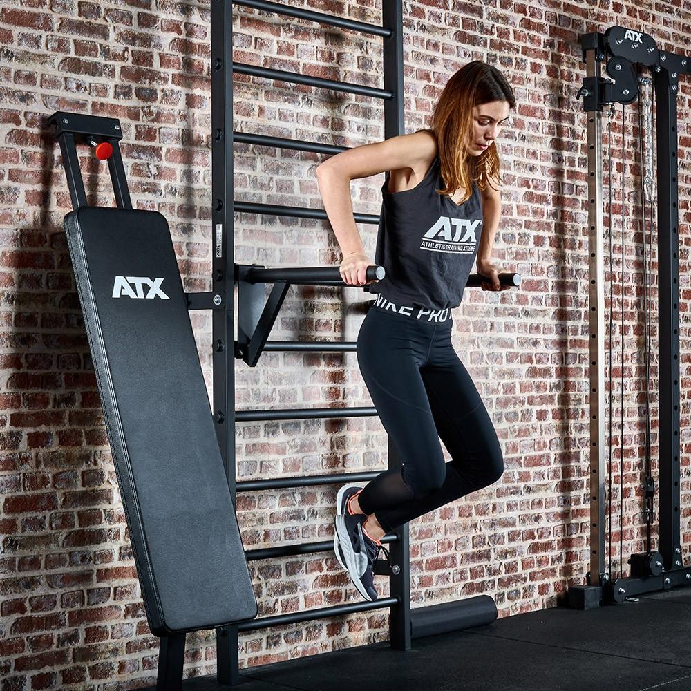 ATX Wall Bar Gym / Sprossenwand mit Bank