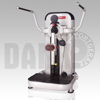 Danksport S-Line strength training equipment, equipment park with approximately 22 fitness machines and accessories, color silver, upholstery brown - New equipment / exhibition equipment