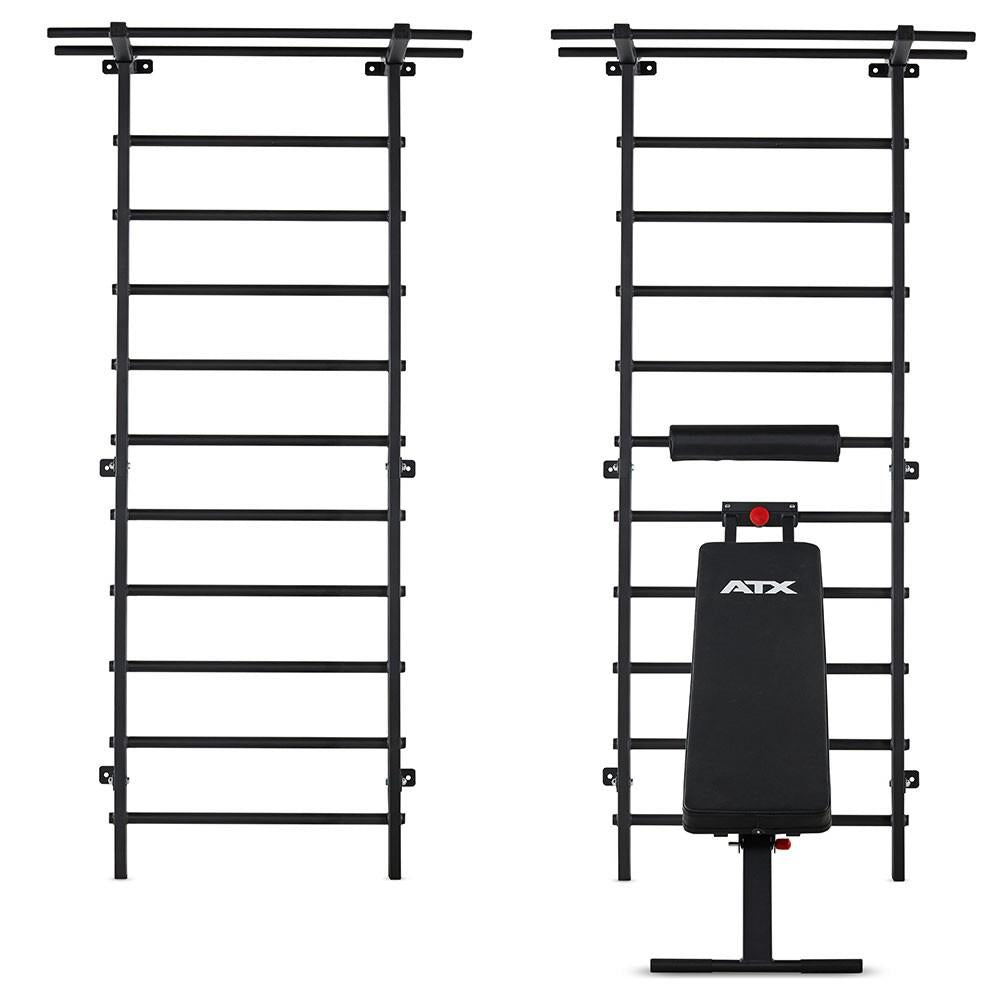 ATX Wall Bar Gym / Sprossenwand mit Bank