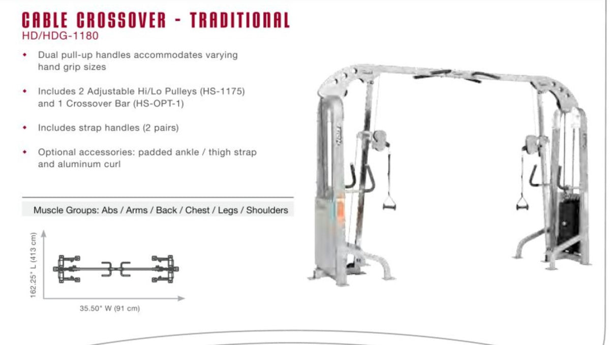 Hoist Multi Kraftstations Turm - Multistation mit Kabelzug, Kraftstation mit Gewichtsblöcken, gebraucht - überholter Zustand