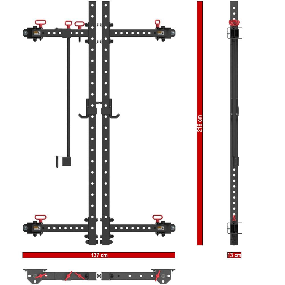 ATX Fold Back Rack - Half Rack 750 - Foldable