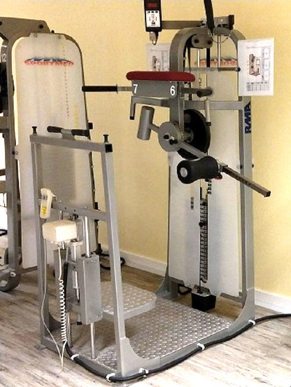 RMA Hüftpendel - Kickmaschine - Multi Hip, stehend, Silber, gebraucht - überholter Zustand