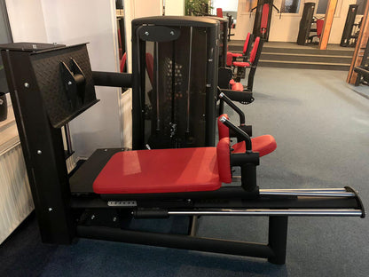 Gym80 Sygnum - 20 Kraftgeräte, 17 Bänke, Ständer, Ablagen etc - Gerätepark, Matt-Schwarz Sonderfarbe, gebraucht - Neuwertig