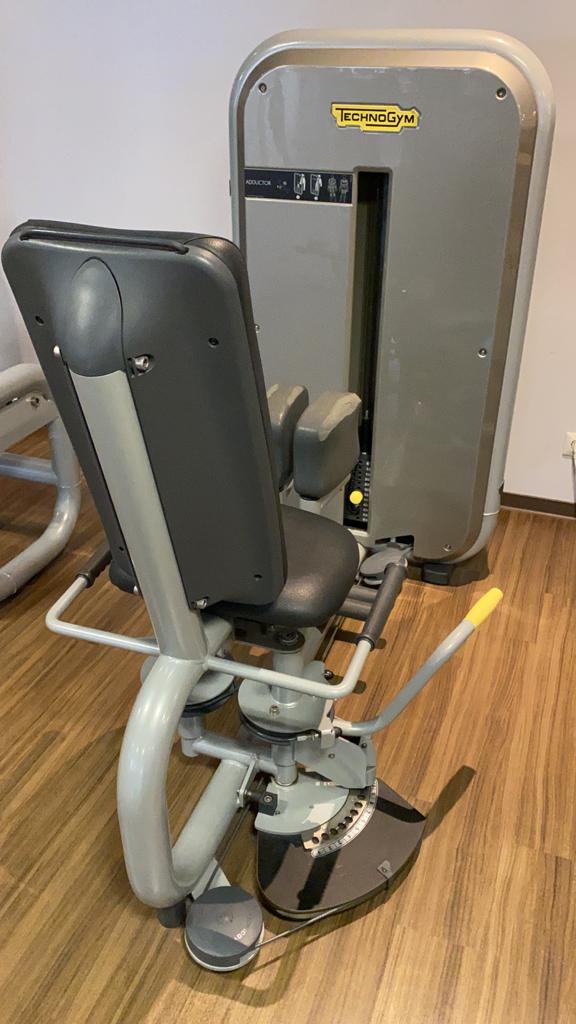 TechnoGym strength training equipment park 16 fitness machines in a set, used - refurbished condition