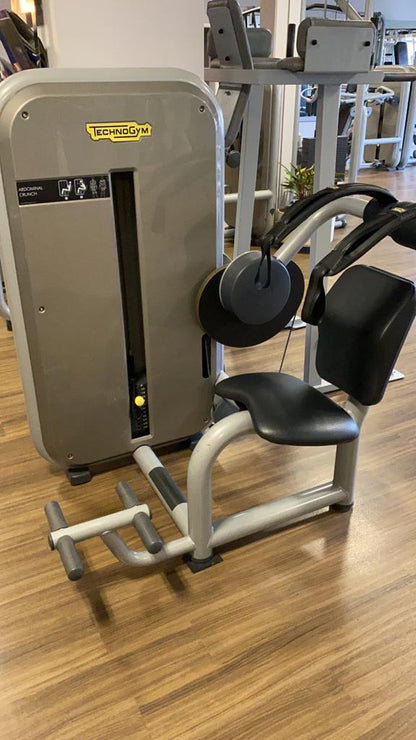 TechnoGym strength training equipment park 16 fitness machines in a set, used - refurbished condition