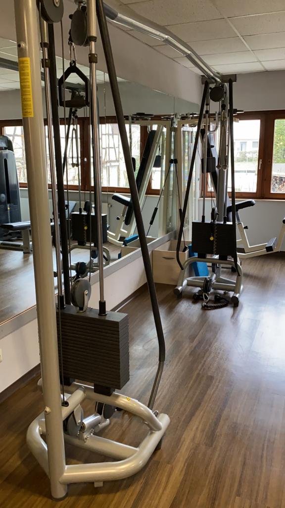 TechnoGym strength training equipment park 16 fitness machines in a set, used - refurbished condition