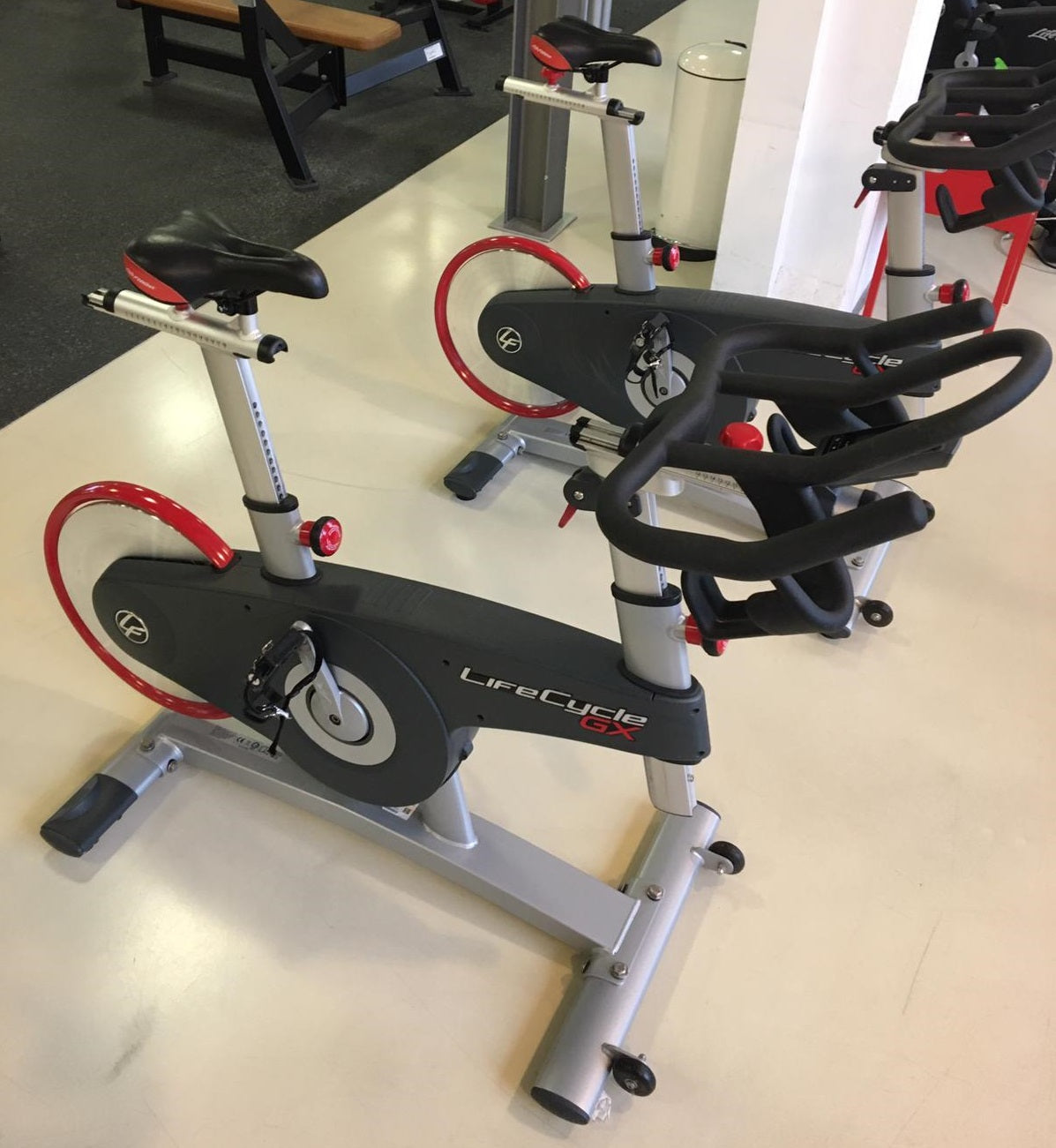 Life Fitness Lifecycle GX Indoor Cycle - with LCD computer display, used - refurbished condition