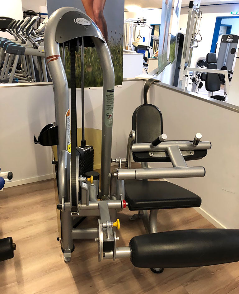 Matrix Aura G3-S72 Beinbeuger sitzend, Leg Curl, Farbe Schwarz oder Silber, gebraucht - überholter Zustand