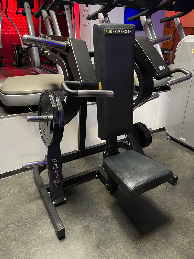 TechnoGym Pure Strength Set, 7 Plate loaded Kraftgeräte, inkl. Hantelscheiben, gebraucht - geprüfter Zustand