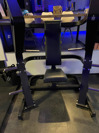 TechnoGym Pure Strength Set, 7 Plate loaded Kraftgeräte, inkl. Hantelscheiben, gebraucht - geprüfter Zustand