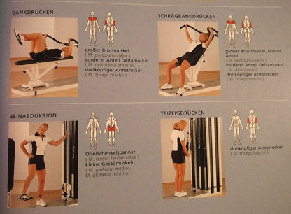 Multitrainer mit verstellbarerTrainingsbank