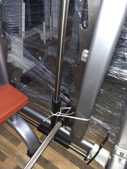 BH Fitness Max Rack LD400 / XD400EI, Multipresse, Power / Squat Rack, Silber, gebraucht