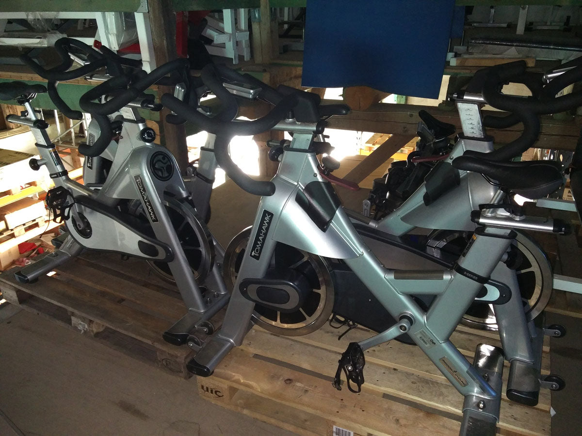 Tomahawk Indoor Cycle S-Series, Silver, used - 15 pieces