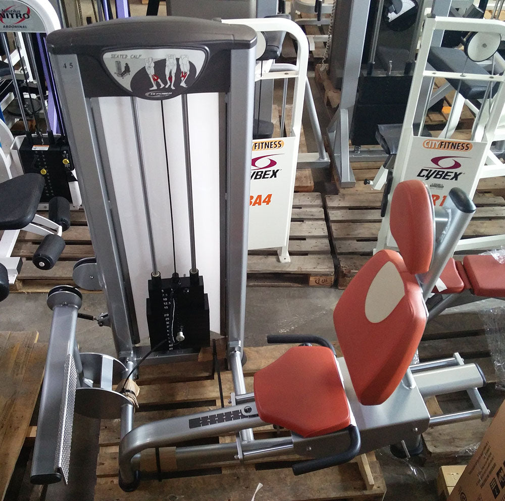 BH Fitness Wadenmaschine sitzend, Silber, Strength Line, gebraucht