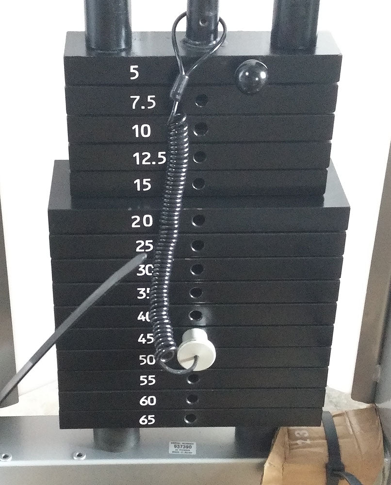 BH Fitness Wadenmaschine sitzend, Silber, Strength Line, gebraucht