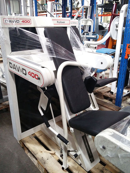 David Kraftgerätepark, 11 Fitnessgeräte, Weiß, gebraucht