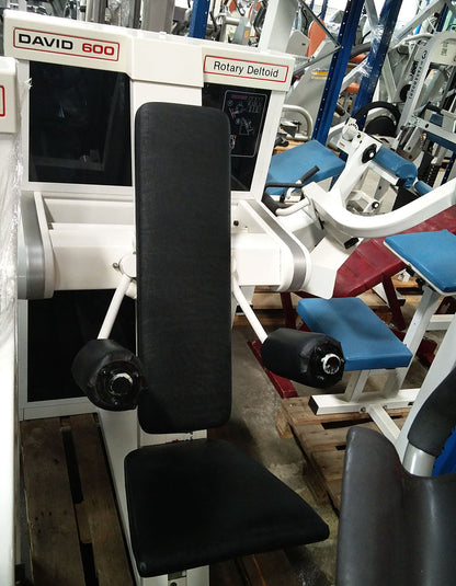 David Kraftgerätepark, 11 Fitnessgeräte, Weiß, gebraucht