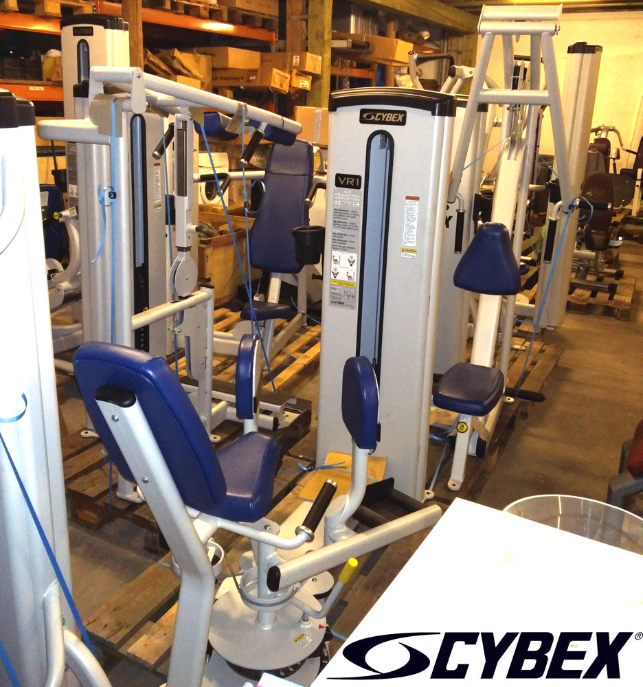 Cybex VR1 Set mit 11 Kraftgeräten, moderne Fitnessgeräte aus Showroom, Ausstellungsgeräte - sehr guter Zustand