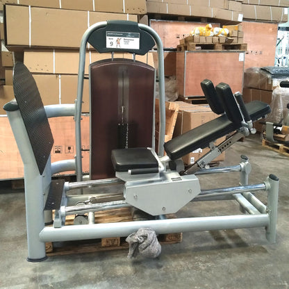Realleader Beinpresse verstellbar, ähnlich Funktionsstemme, sitzend und liegend, Leg Press, Silber, gebraucht