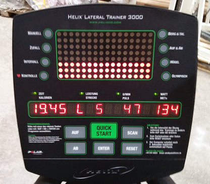Pulse Fitness Lateraltrainer Helix 3000, ähnlich Stepper im Kreis, drehende Bewegung, gebraucht - überholter Zustand