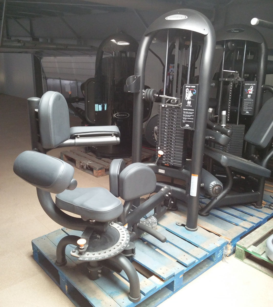Matrix Aura G3-S55 Rotationsmaschine, Rotary Torso, Twister, Farbe Silber und Schwarz verfügbar, gebraucht - überholter Zustand