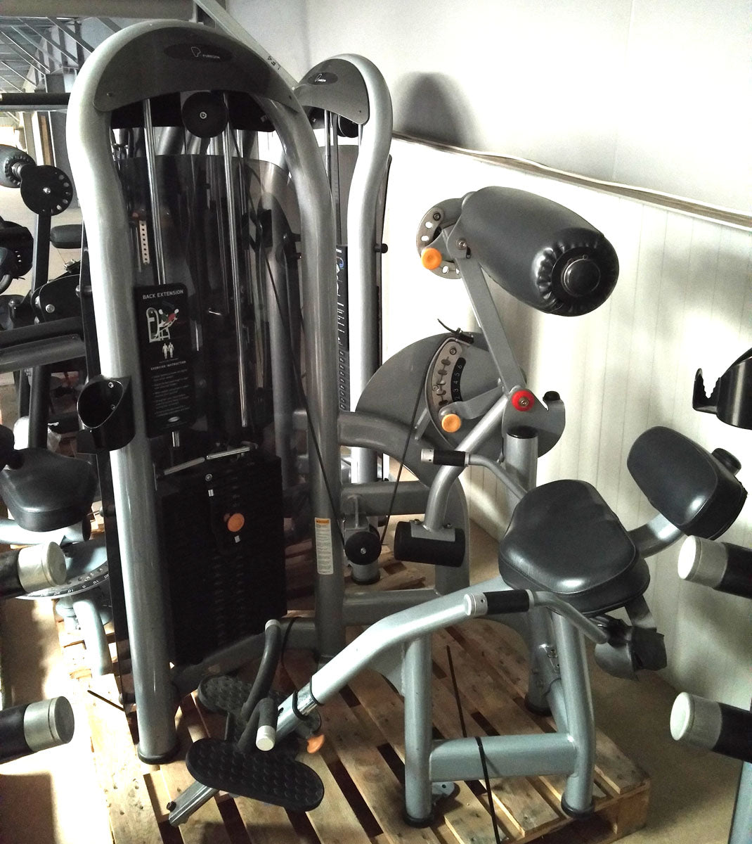 Matrix Aura G3-S52 Rückenstrecker, Hyperextensionmaschine, Farbe Silber und Schwarz verfügbar, gebraucht - überholter Zustand