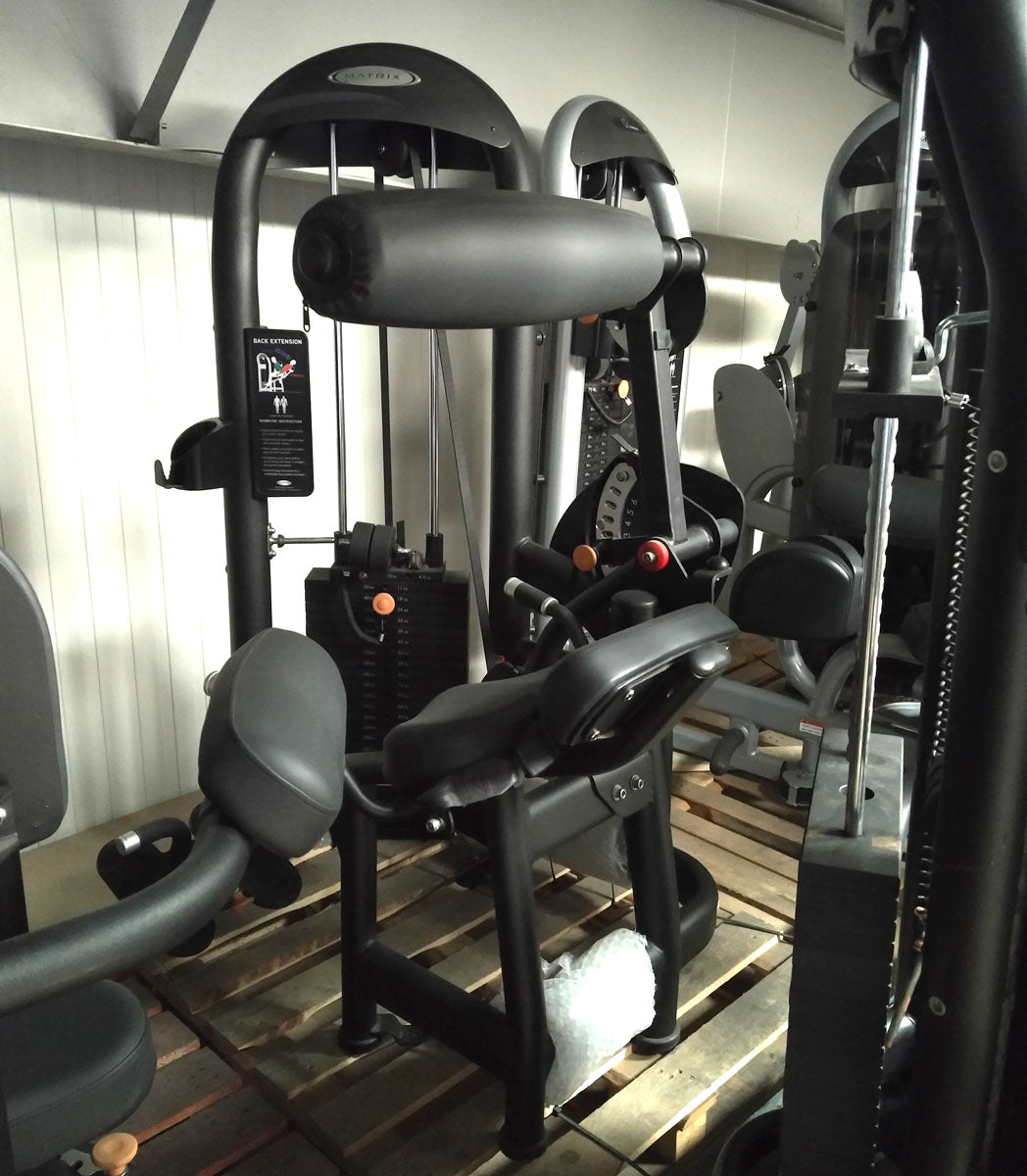 Matrix Aura G3-S52 Rückenstrecker, Hyperextensionmaschine, Farbe Silber und Schwarz verfügbar, gebraucht - überholter Zustand