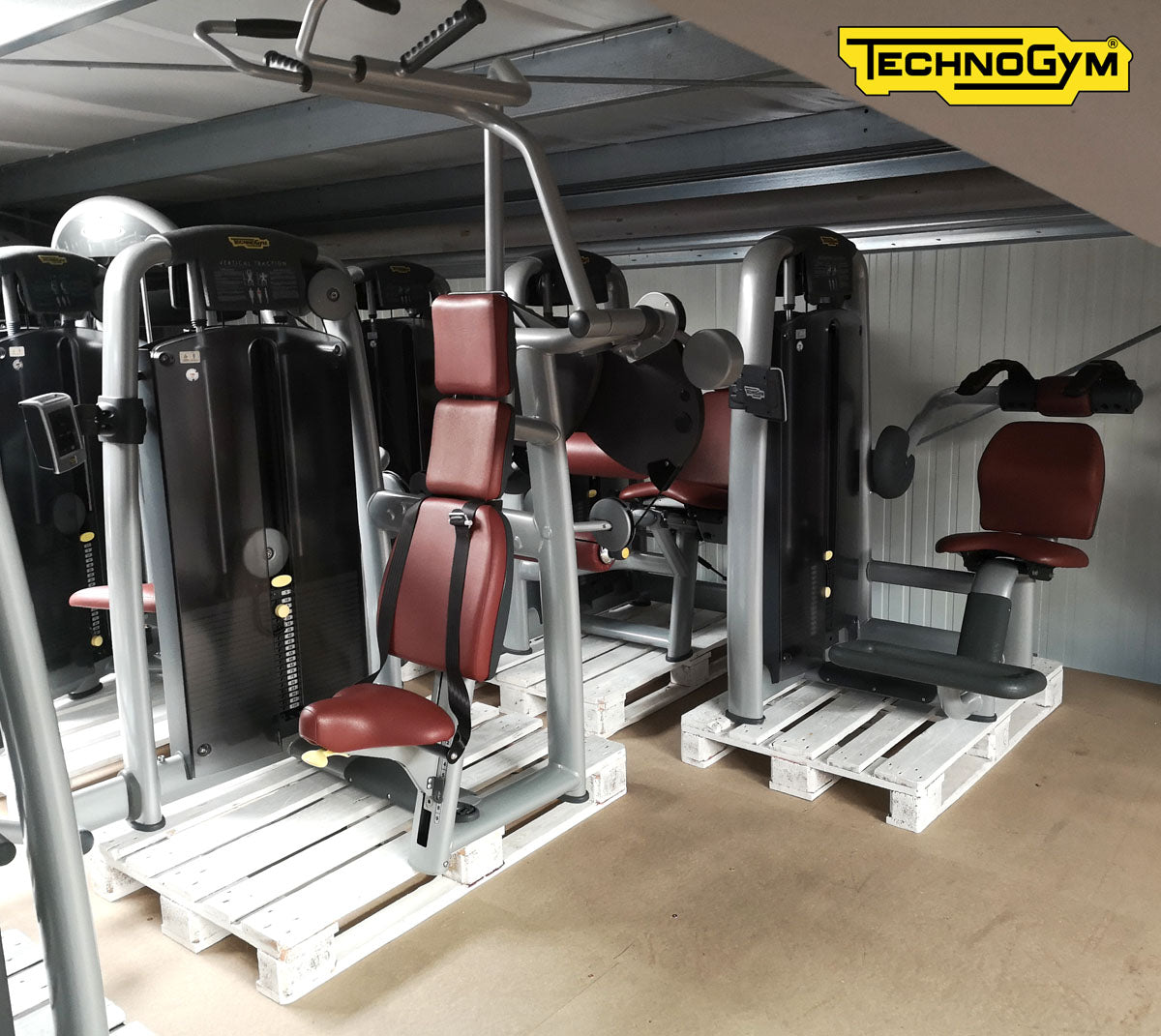 TechnoGym Selection Line MED 8 Medizinische Kraftgeräte im Set, Reha Fitnessgeräte Ausstattung, gebraucht - überholter Zustand