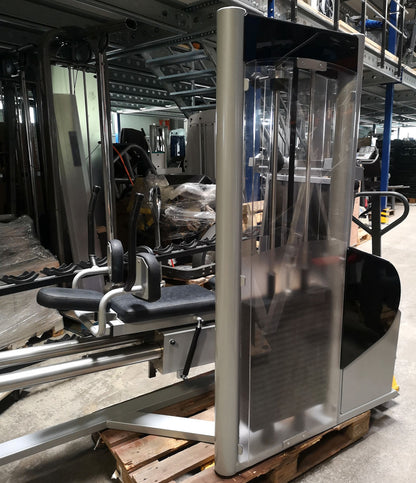Physio&amp;Sports functional press, MPG, rehab, adjustable leg press, Pro Line, silver, used - refurbished condition