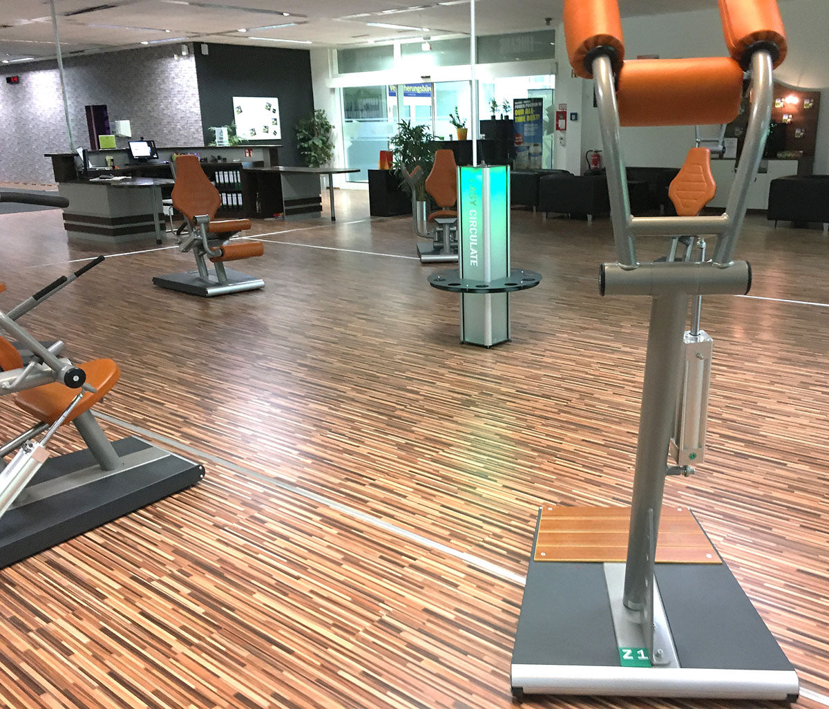 SportsArt Existenzgründerpaket - Kraftgeräte, Cardiogeräte, Zirkel, Hantelbänke etc - komplette Fitnessstudio Ausstattung - gebraucht, überholter Zustand