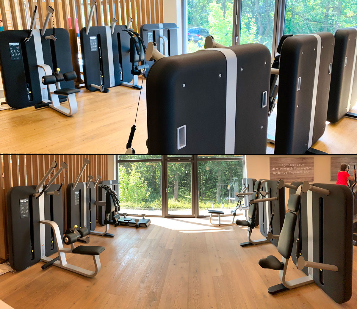 TechnoGym Kinesis Stationen, 6 Kraftgeräte im Set, gebraucht, überholter Zustand