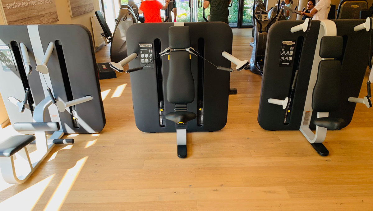 TechnoGym Kinesis Stationen, 6 Kraftgeräte im Set, gebraucht, überholter Zustand