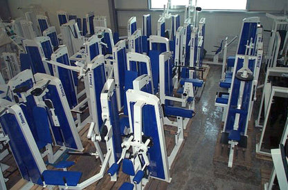 Jimsa Fitnessline- und Professionalline Kraftgerätepark, Fitnessstudio, Weiß, gebraucht