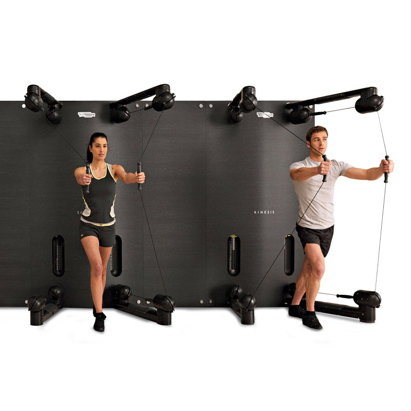 TechnoGym Kinesis Class Wand, Set mit 4 Modulen und TV, gebraucht, guter Zustand