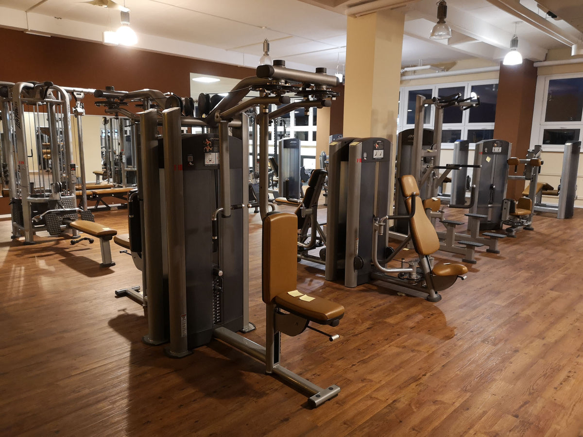 Life Fitness & Hammer Strength - 93 Fitnessgeräte - Kraftgeräte, Cardiogeräte, Plate loaded Geräte, Bänke etc - komplettes Fitnessstudio - gebraucht - TOP Zustand